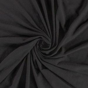 Hemp & Bamboo Black Lycra Jersey - Swirl
