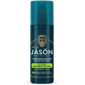 
Jason Organic Calming Face Moisturiser and After Shave Balm - front
