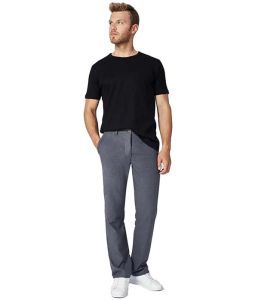 Organic Lightweight Hemp Chino Trousers - Grey