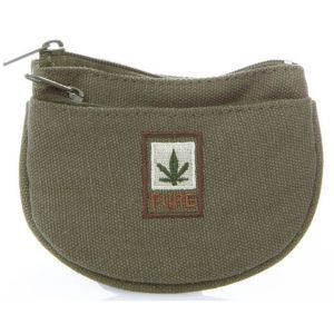 Organic Hemp Pocket Pouch - Khaki