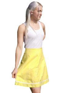 Organic Skirt Yellow
