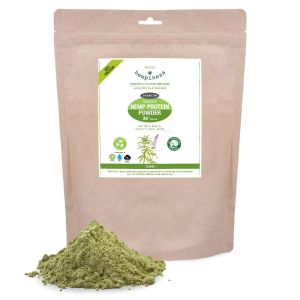 Organic Hemp Protein Powder 36%- Biodegradable Packaging