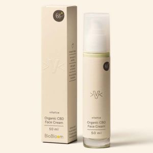 Biobloom Organic CBD Face Cream – Vitalize (Packaging)