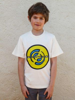 Swirl Boys Hemp T-Shirt - Natural