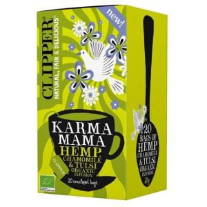 Clipper Karma Mama Hemp Chamomile and Tulsi Organic Tea Bags