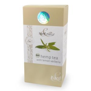 Organic Hemp & Lemon Verbena Tea bags