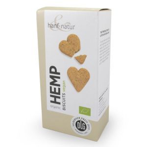Hemp and Spelt Heart Shaped Biscuits