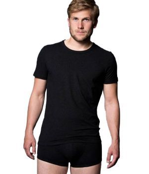 Organic Hemp & Cotton Boxer Shorts-Black