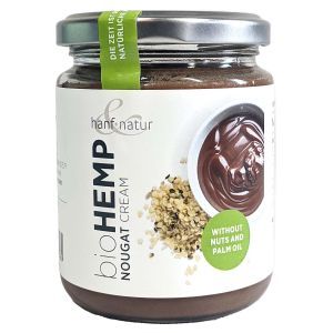 Hazelnut-Free Organic Chocolate Spread With Hemp Seeds
