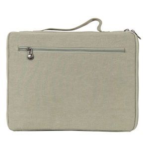 Sustainable Laptop Carry Case - Back - Ice