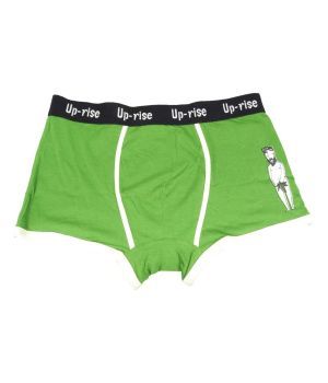 Uprise Boxer Shorts - Green Front
