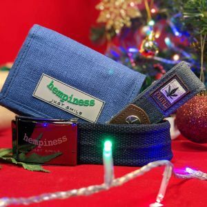 Organic Hemp Wallet, Belt and Keyring Gift Set